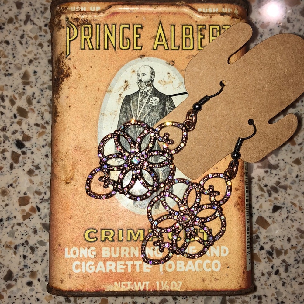 Vintage Pink dangles